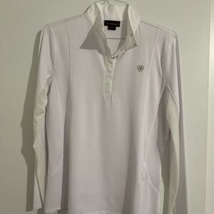 Ariat white show shirts